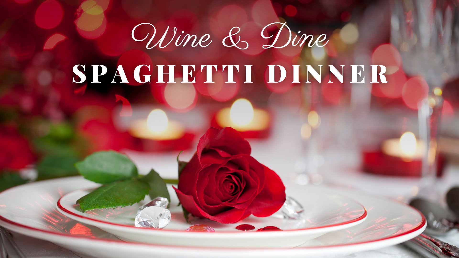 Wine & Dine: Valentine's Spaghetti Dinner for Two